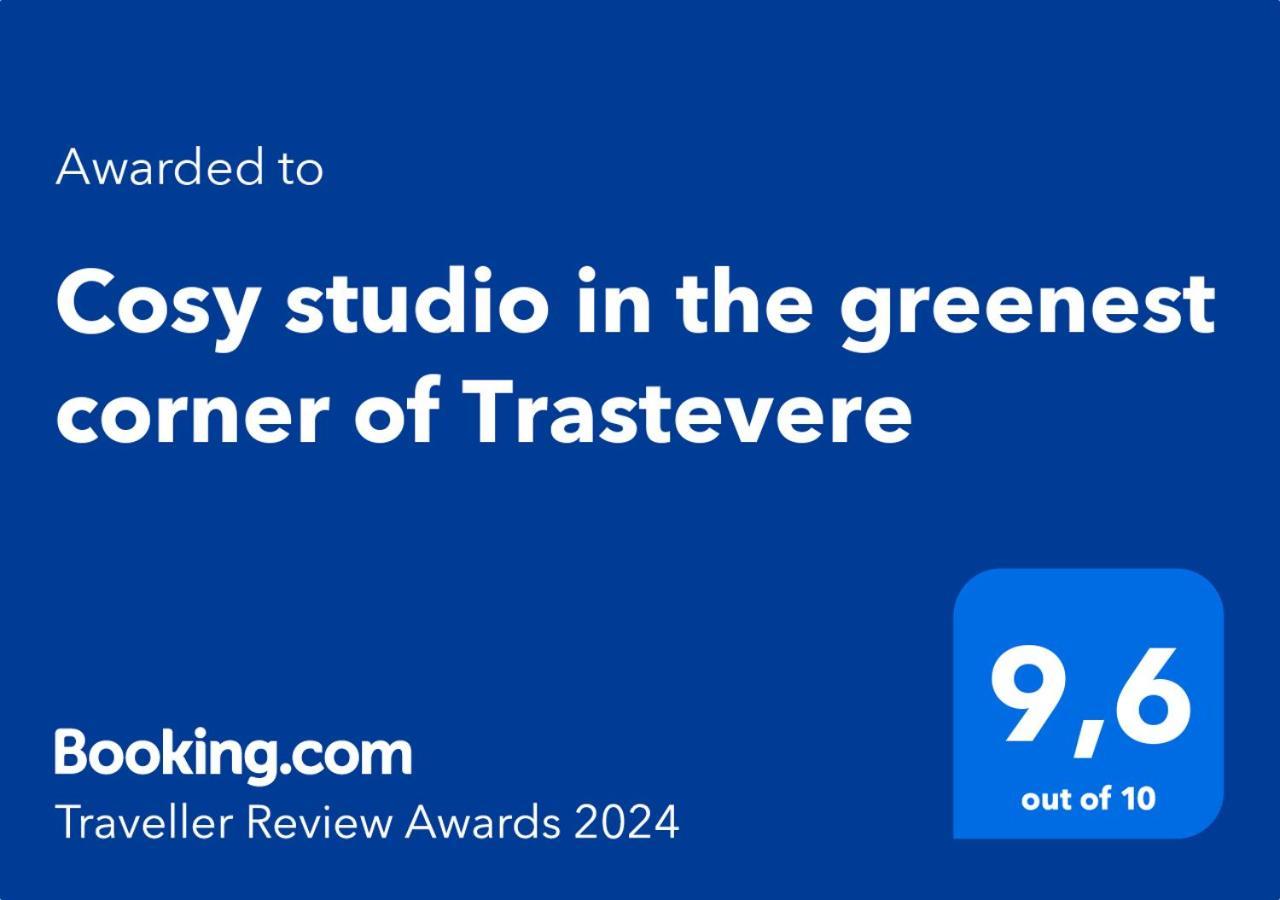 Cosy Studio In The Greenest Corner Of Trastevere Roma Eksteriør bilde